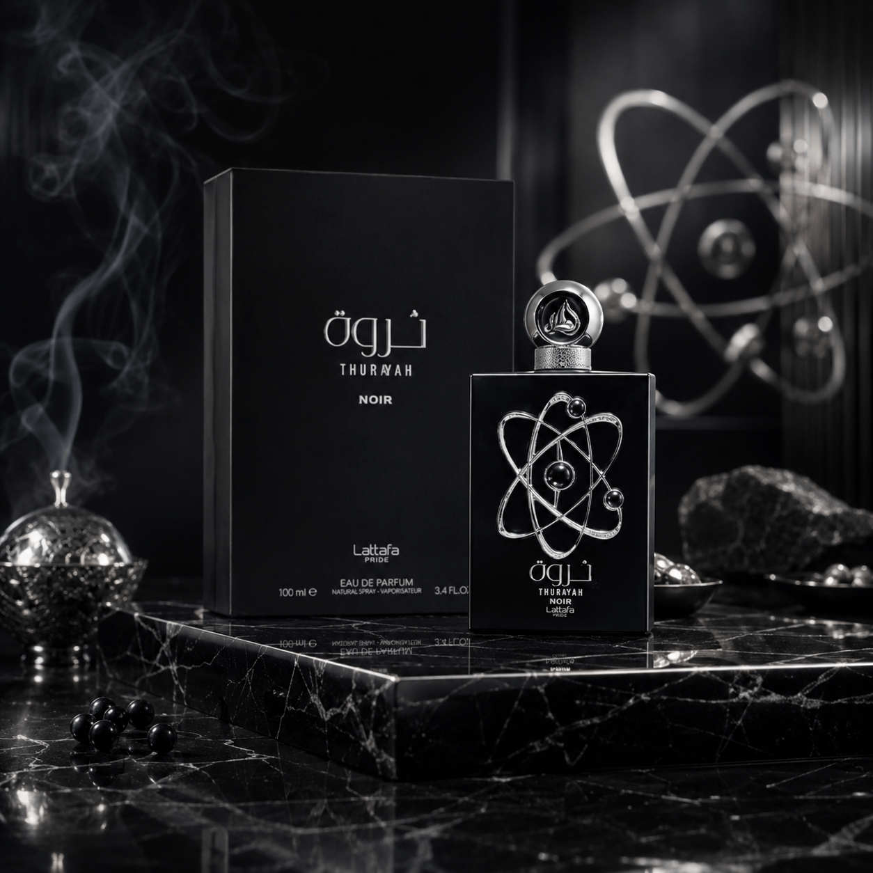 Eau de Parfum për meshkuj Lattafa Tharwah Silver 100ml