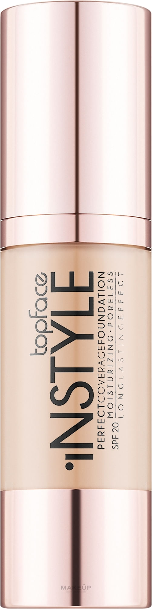 Krem pudër Top Face In Style Perfect Coverage, 008, 30 ml