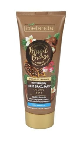 Krem vetë-rrezitje për trup Bielenda Magic Bronze 2in1, Bronze Skin, 200 ml