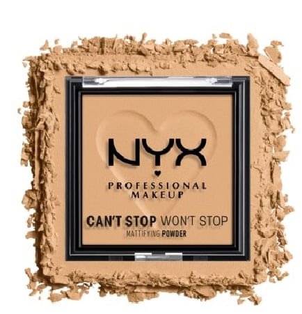 Pudër për fytyrë NYX Can't Stop Won't Stop, nr. 05 Golden, 6 ml