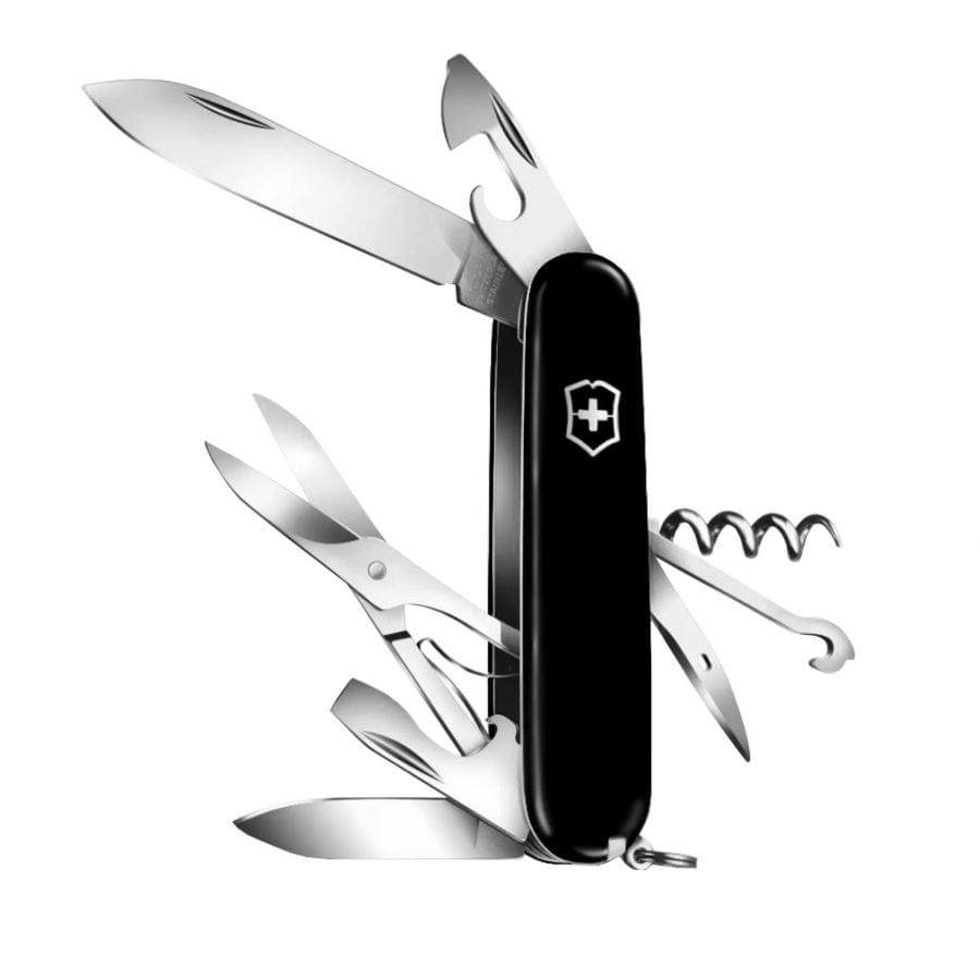 Thikë xhepi "Kamper" Victorinox, e zezë