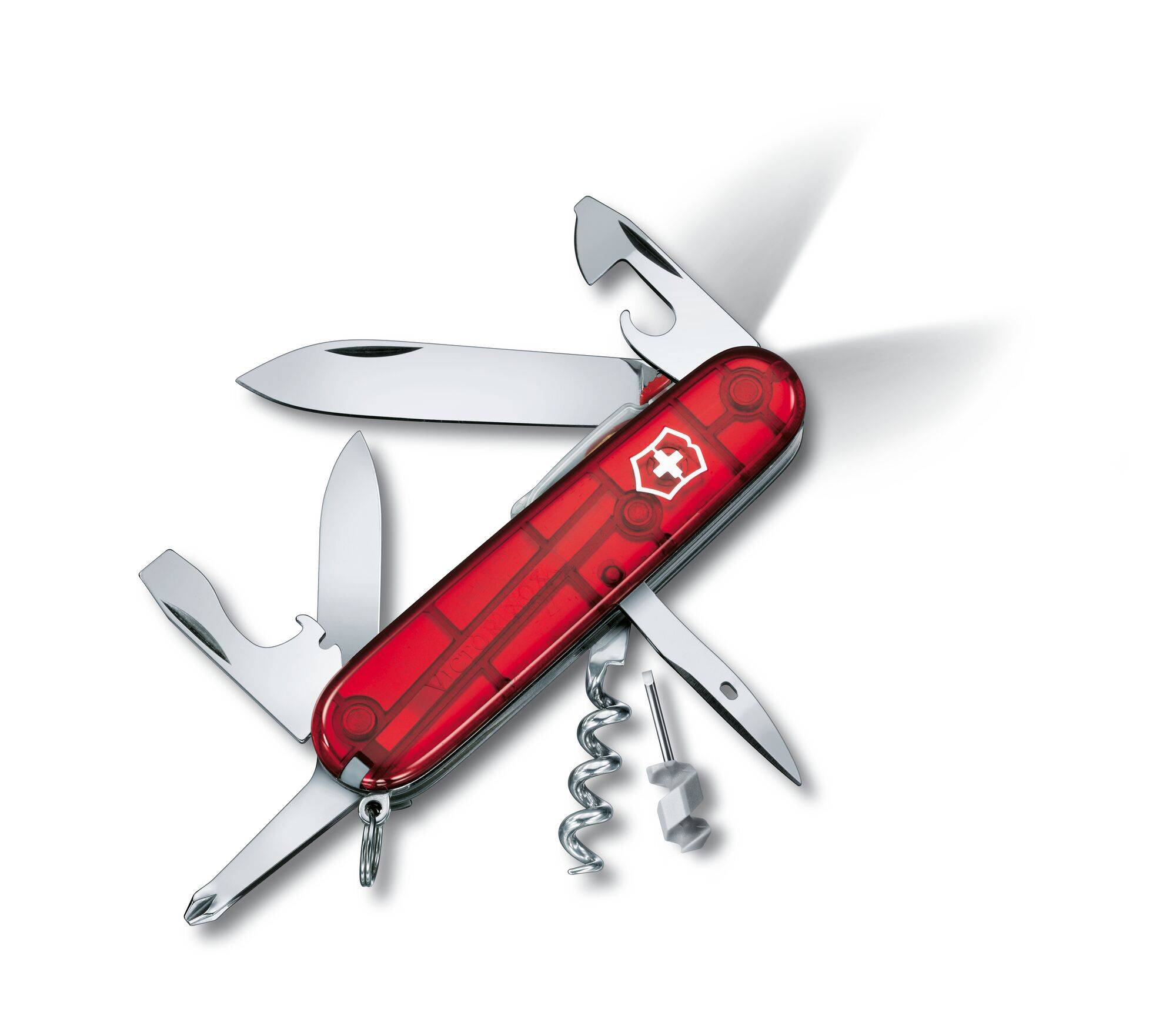 Thikë xhepi"Spartan Lite"Victorinox, e kuqe transparente