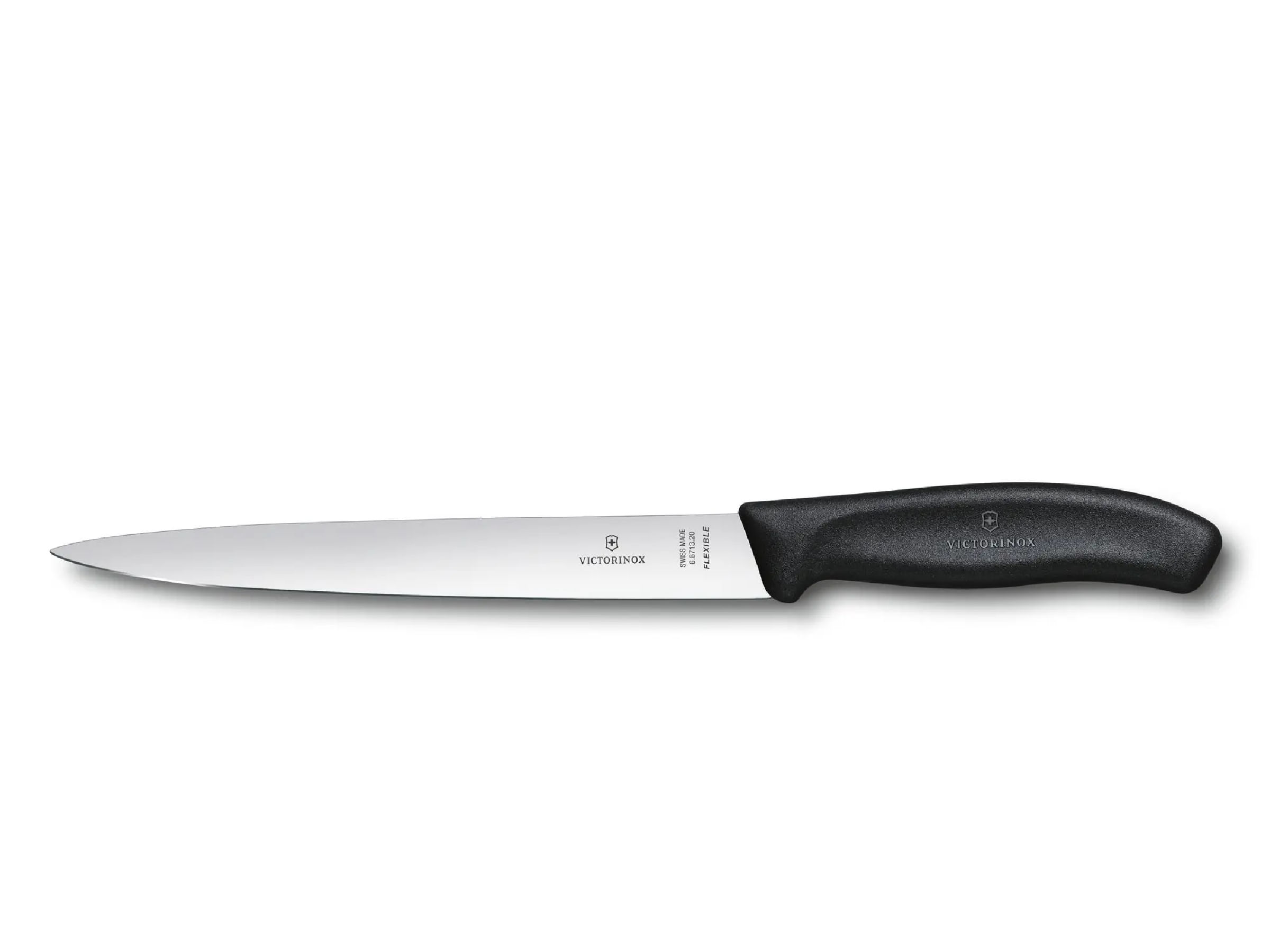Thikë klasike Victorinox për prerje të filetos, e zezë
