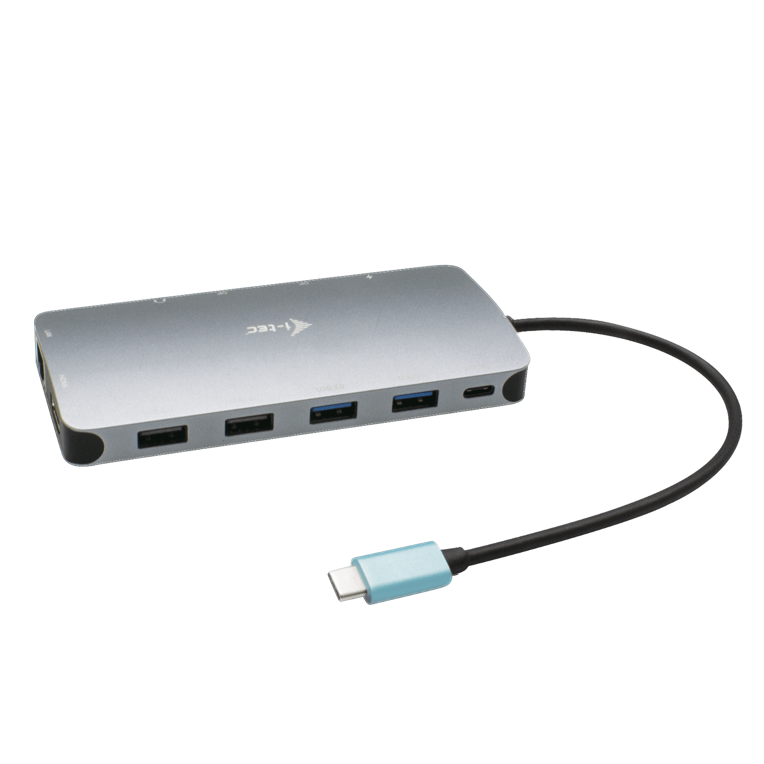 i-Tec USB-C Metal Nano 3x Display Docking Station + Power Delivery 100 W - docking station - USB-C / Thunderbolt 3 - HDMI, 2 x DP - GigE