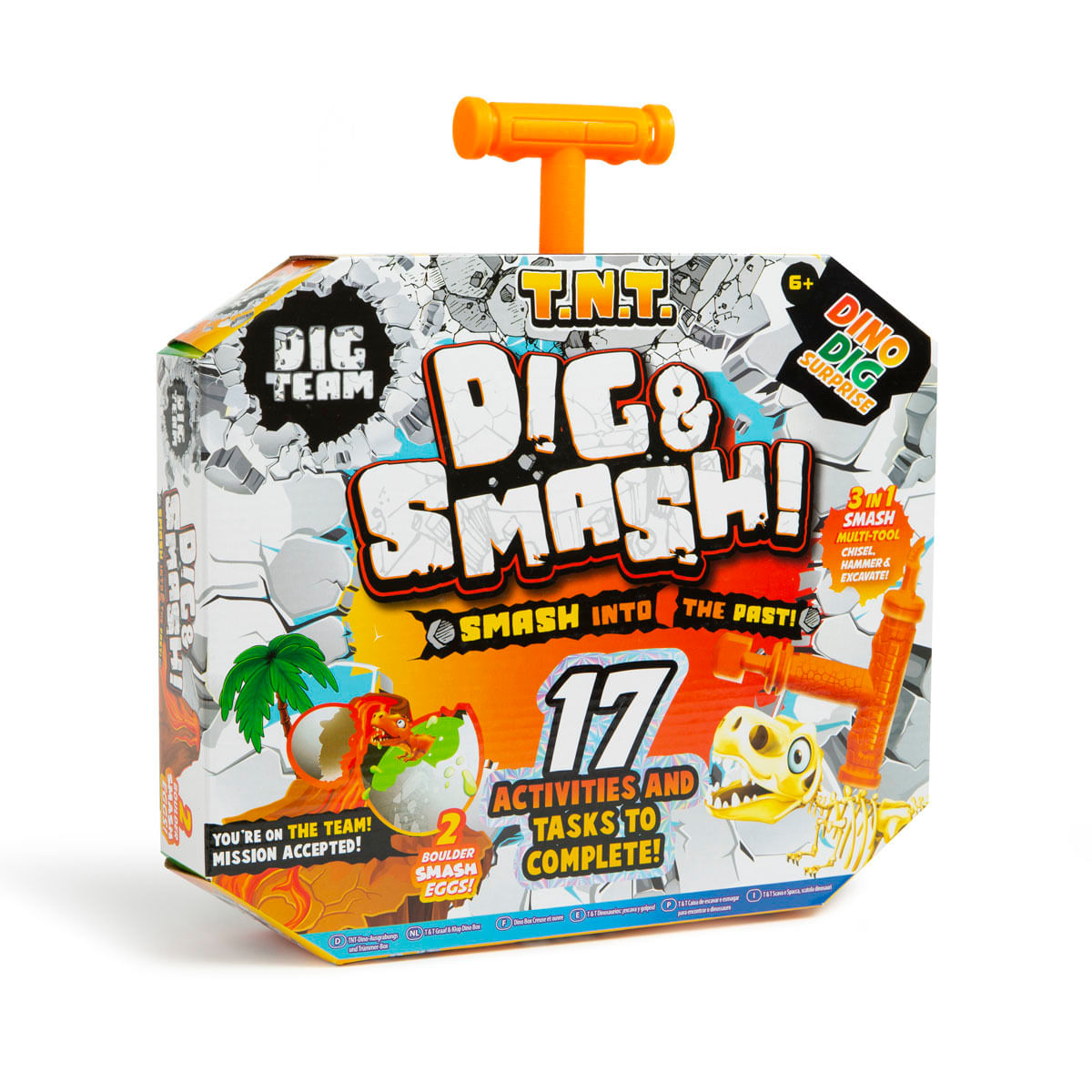 Dig & Smash! Set lojërash Surprizë Dino Dig