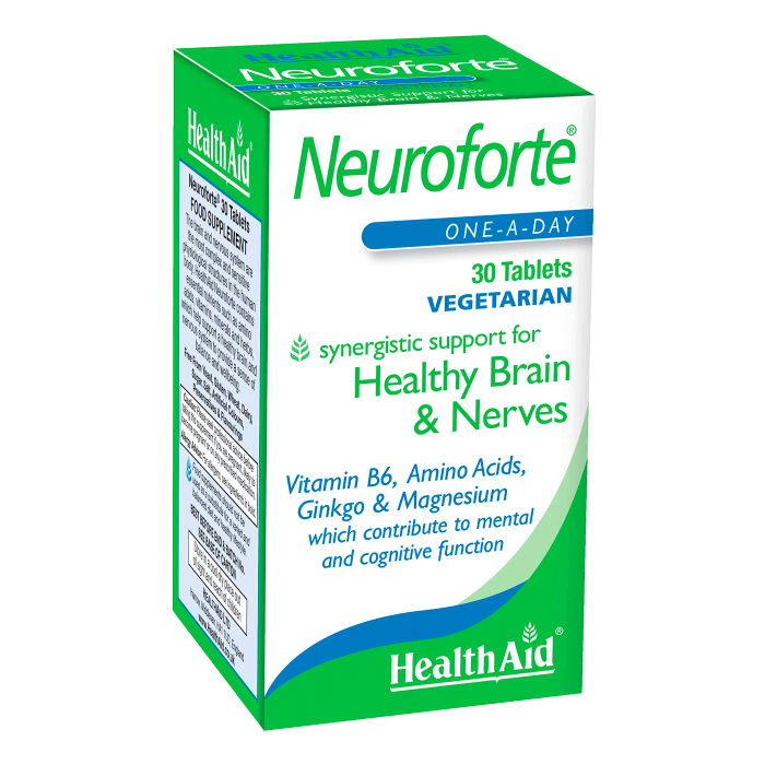 Tableta Neuroforte nga HealthAid, 30 copë