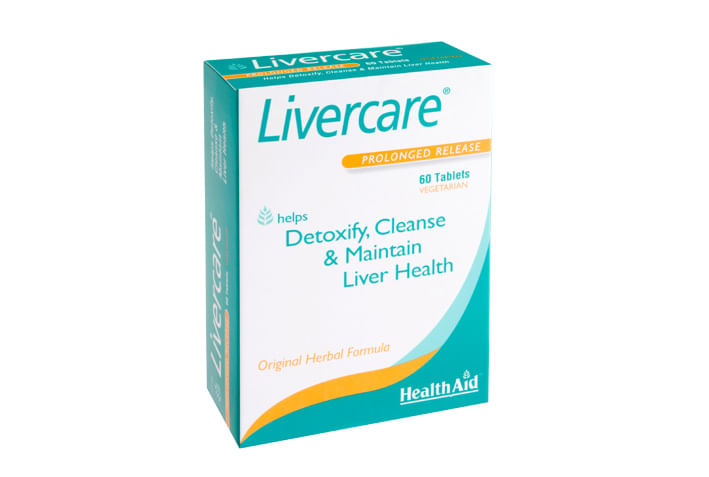 Tableta Livercare nga HealthAid, 60 copë