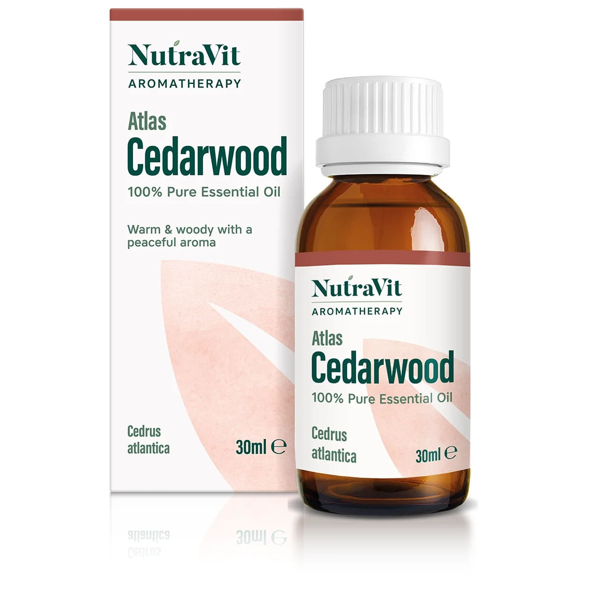 Vaj Esencial Atlas Cedarwood nga NutraVit, 30ml