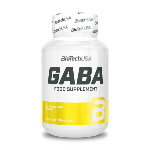 Aminoacide BiotechUSA GABA, 60 kapsula