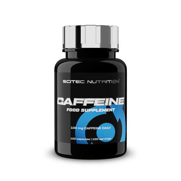 Energji & Qëndrueshmëri Scitec Nutrition Caffeine, 100 kapsulla