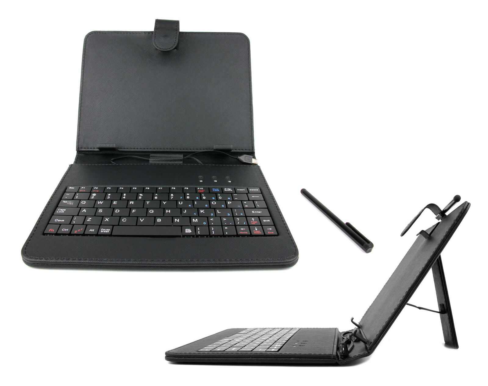 FOTROLL PER TABLET ST 8" BLACK MICRO USB