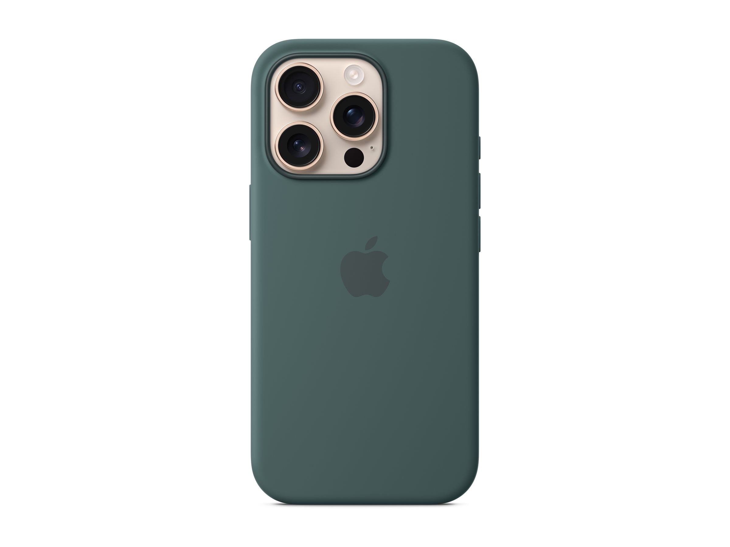 Apple iPhone 16 Pro - Silicone Case with MagSafe - Lake green