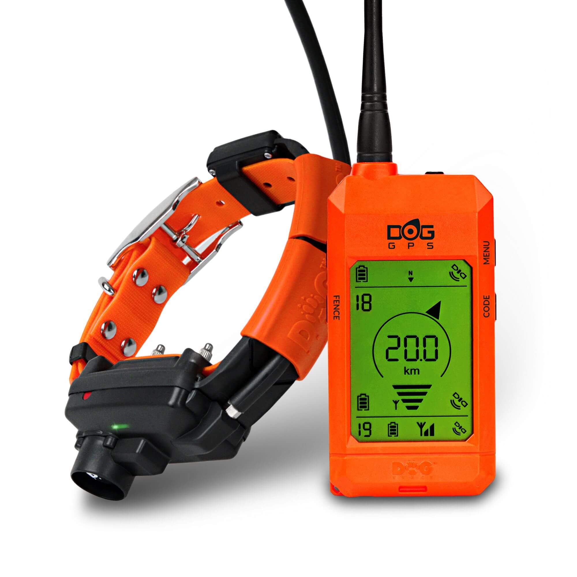 Sistem ndjekjeje me gjerdan sinjalizues dhe trajnim Dogtrace, DOG GPS X25TB