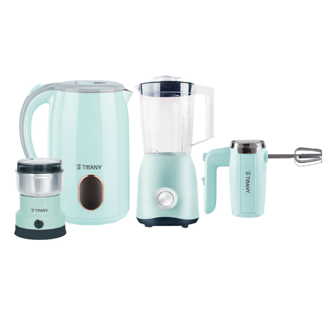 Set paisje 4n1 blender mikser bakall elektrik mullir elektrik, Tiffany, TF-777