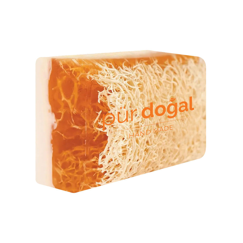 Sapun 100% me fije kungulli, mjaltë dhe qumësht gomarice, Pür Dogal