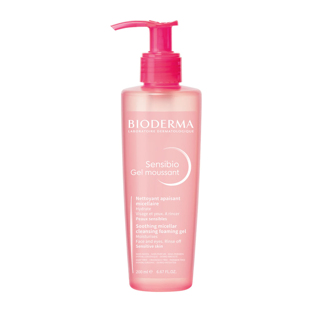 Bioderma Sensibio Gel Moussant [Xhel Larës për Fytyrën]