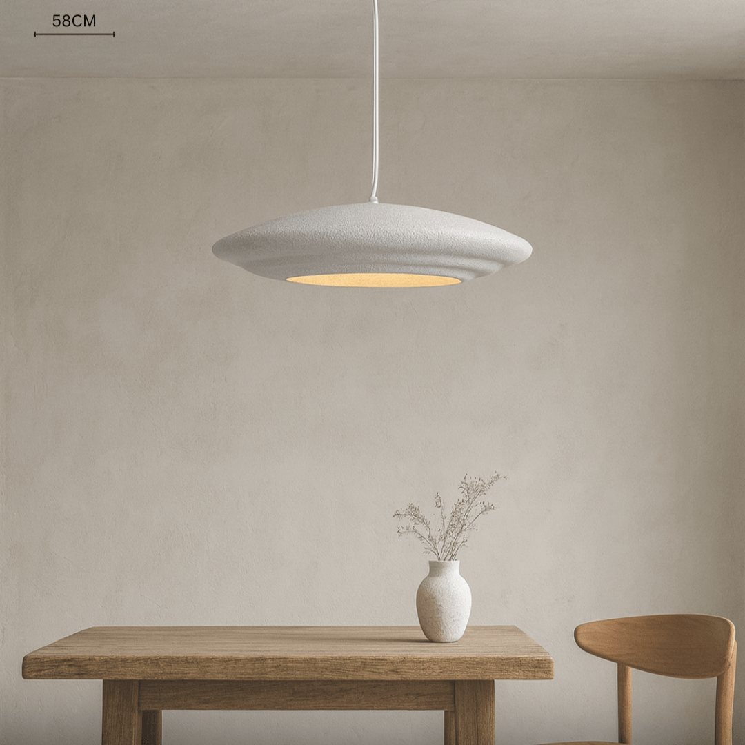 Ndriçues i varur me teksture  betoni  | Wabi-Sabi 580mm |