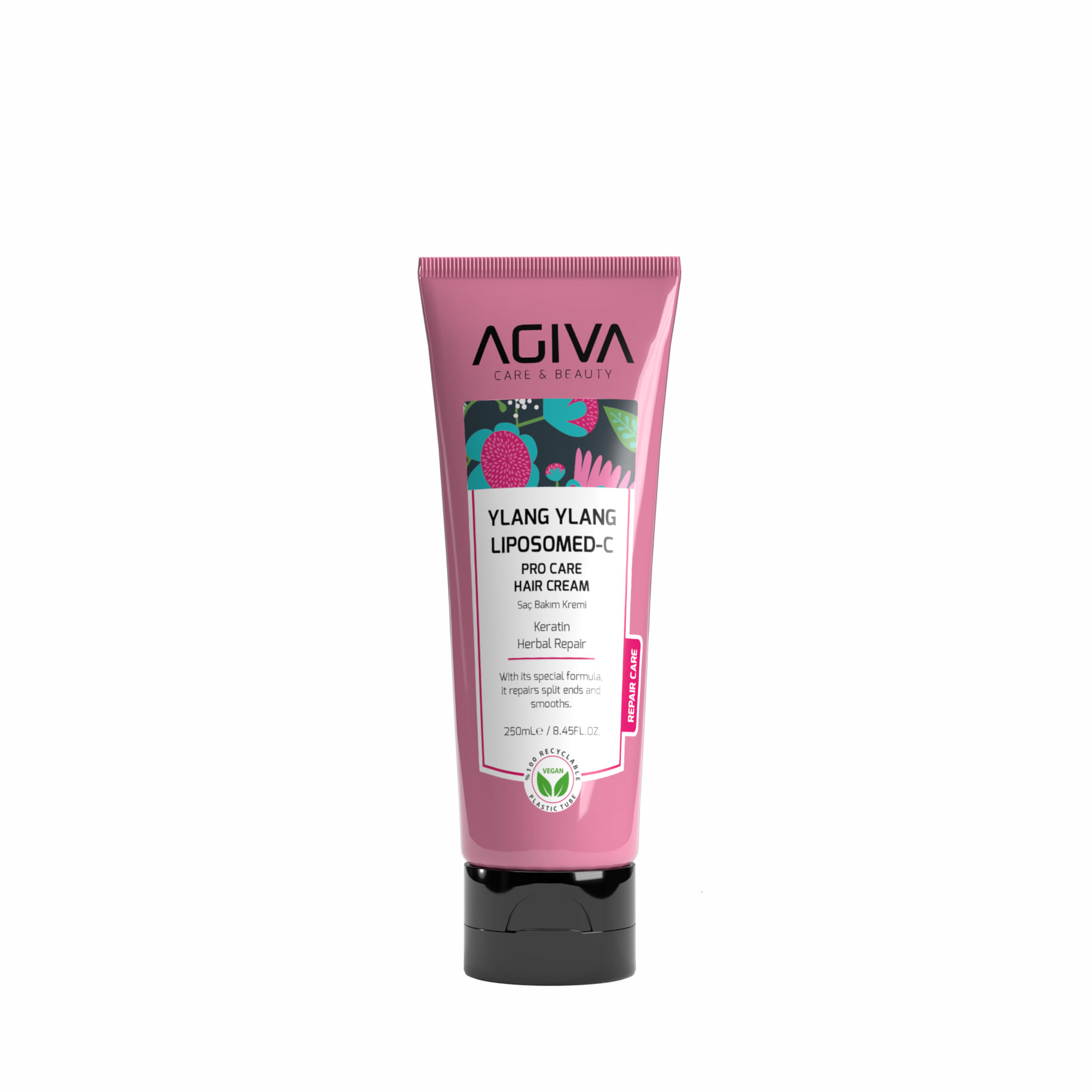 Krem për flokë Agiva, me Ylang Ylang Lipozom C Pro Care, 250ml