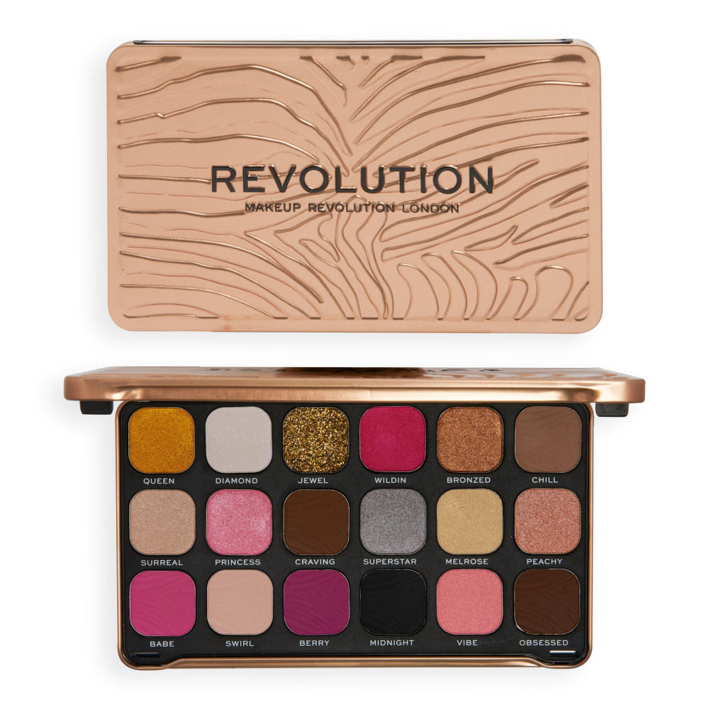Revolution – Forever Flawless Shadow Palette Nude Silk