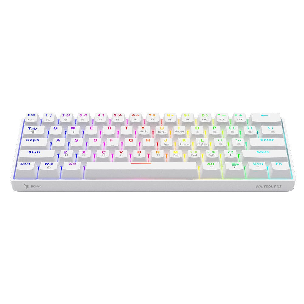 Tastierë mekanike Whiteout X2 – Outemu Blue