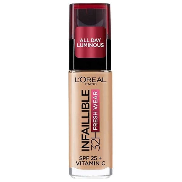 Krem pudër L'Oréal Infaillible 145 24H Fresh Wear SPF 25 Vitamin C 30ml