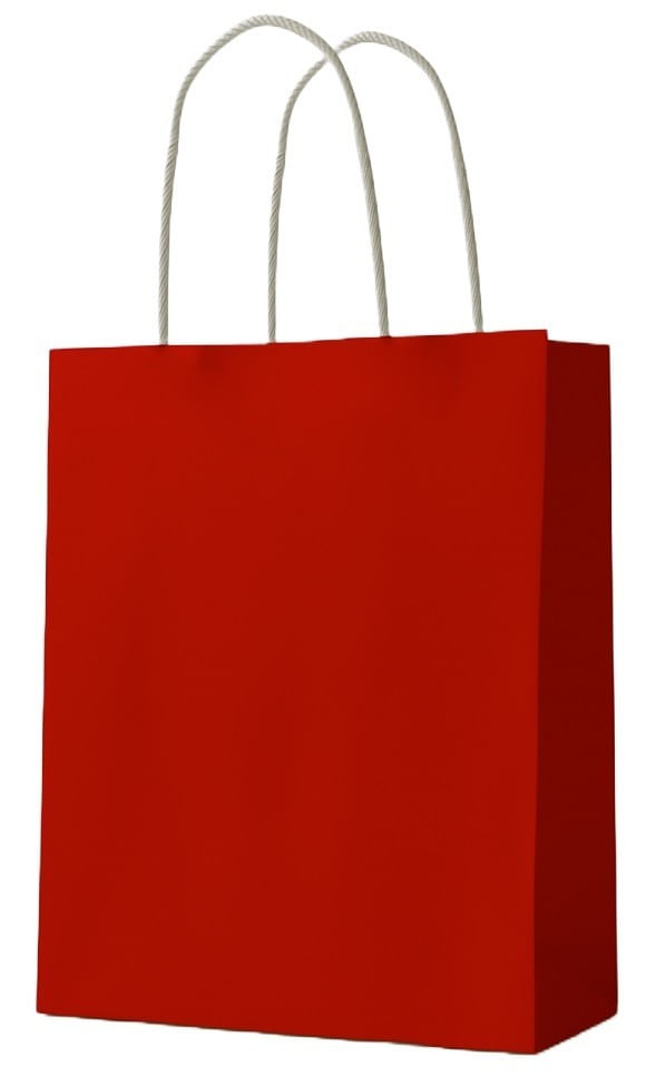 Osh Qese Kartoni E Kuqe Standarde 26X32X12Cm Sc1902