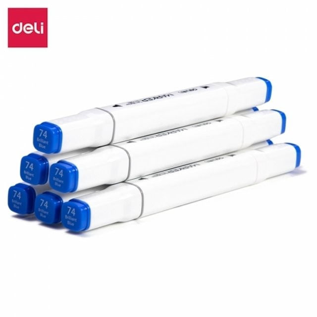 Deli Sketch Marker Me Cope Brilliant Blue 74