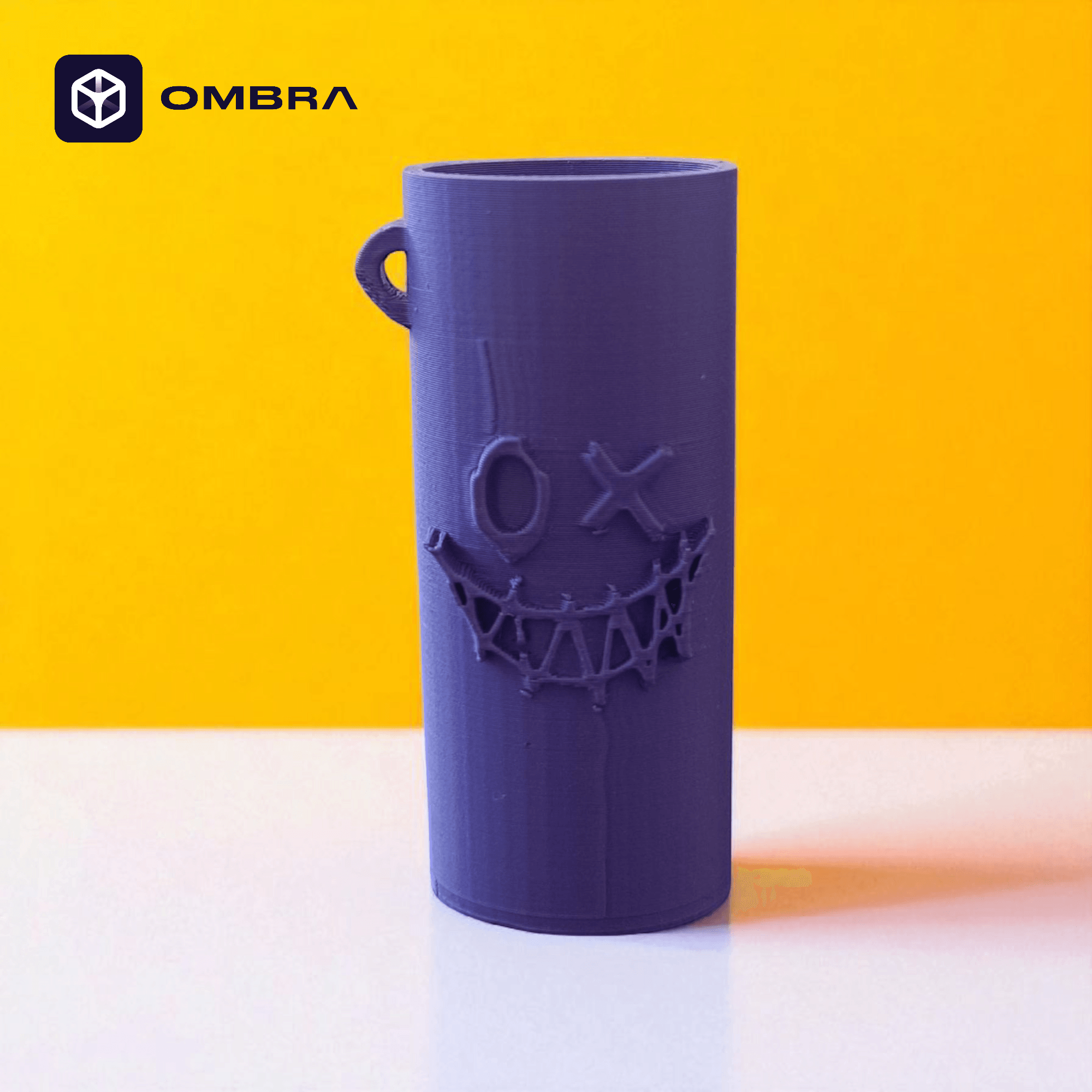 Mbajtëse dekorative për çakmak Bic Ombra – "Spooky Face Edition"