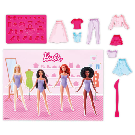 Barbie – Set Krijimi me Plastlinë për Dizajn Mode