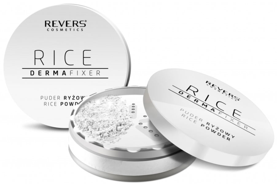 Pudër pluhur Revers Rice Derma Fixer, 15g