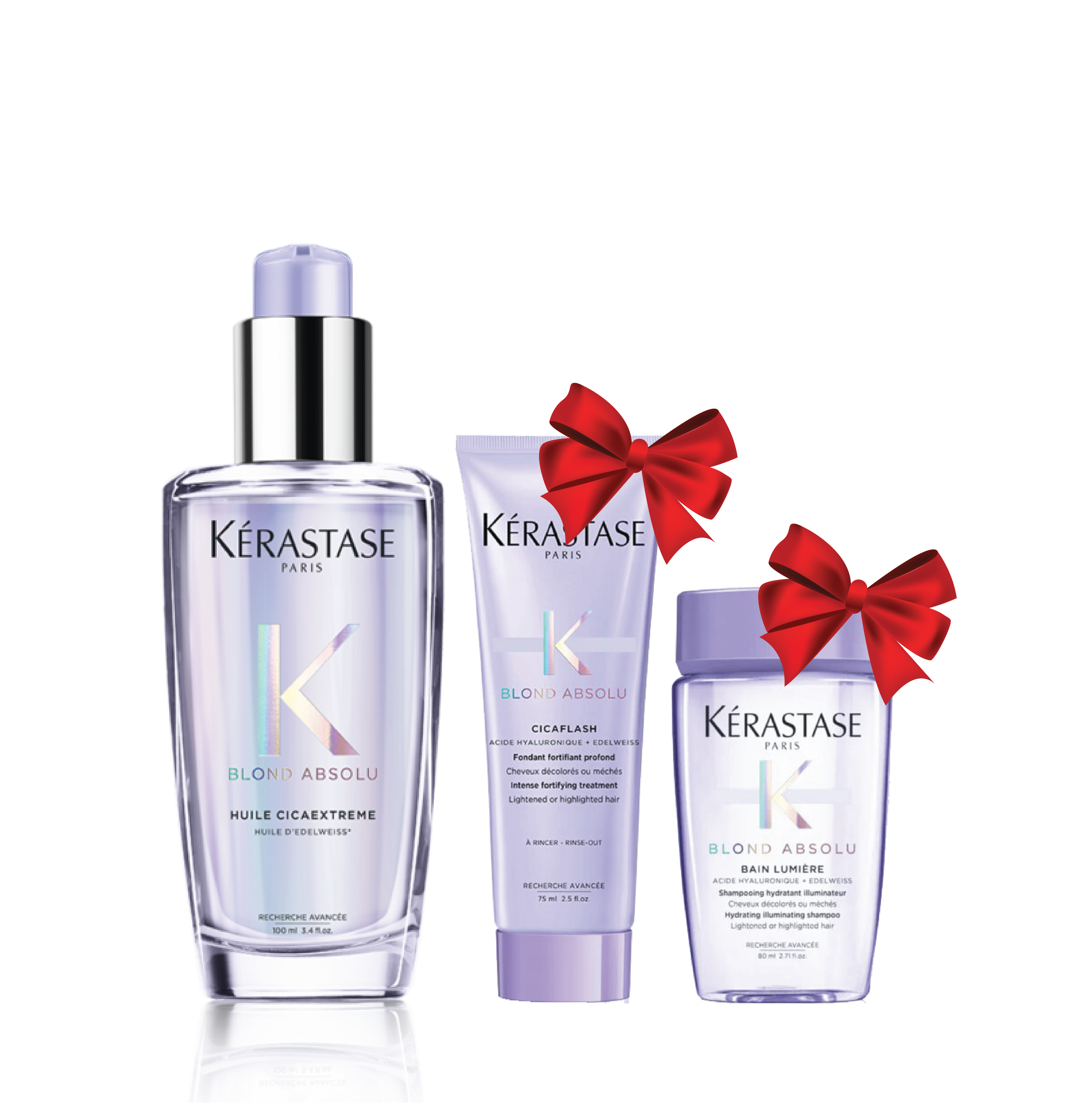 Vaj për flokë bionde + Travel Size Gratis Kérastase Blond Absolu Oil