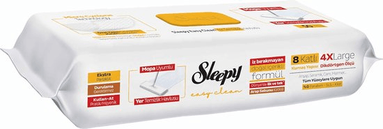 Peceta pastrimi për dysheme Sleepy me ekstrakt bimor, 6 paketime x 50 copë